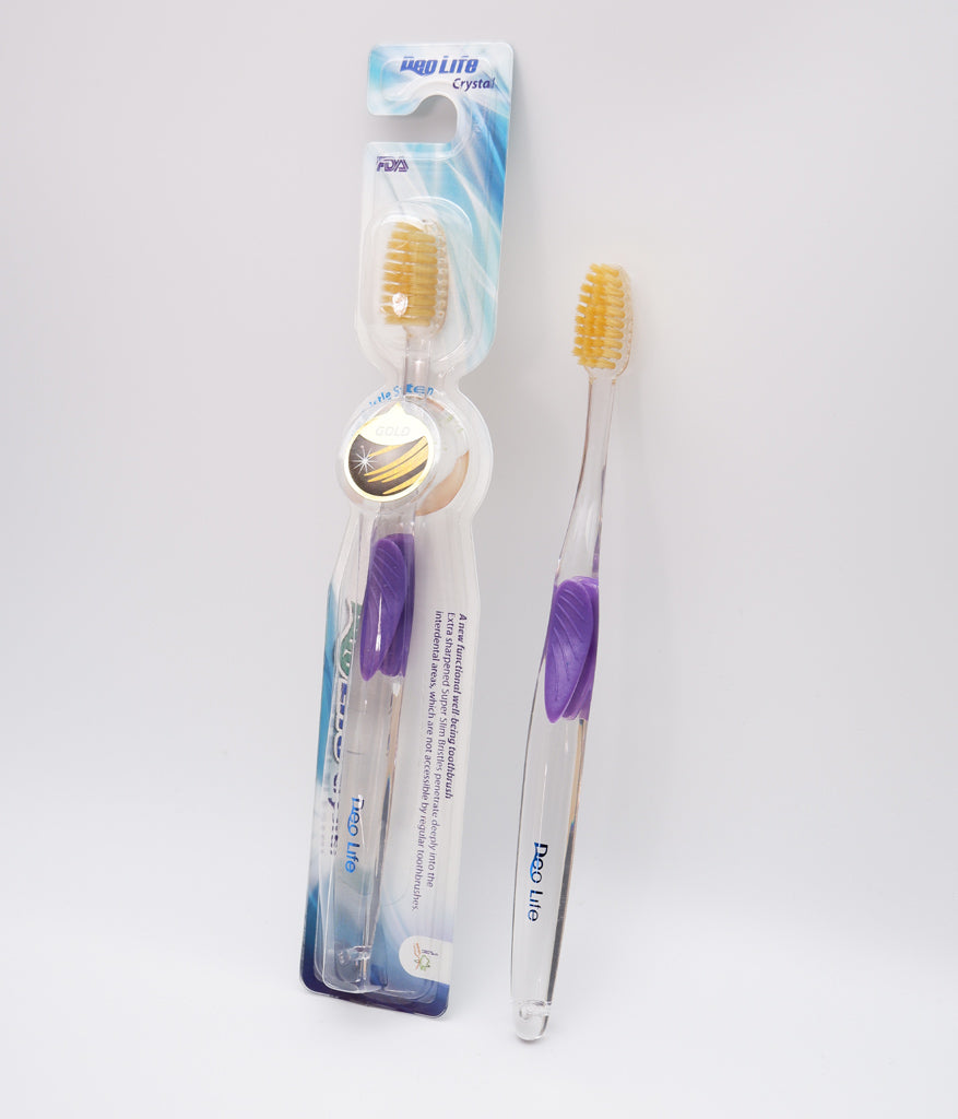Toothbrush Deo Life Crystal gold